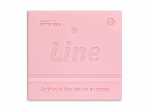 Mini Caderno / Caderneta Line – Capa Dura 10 x 10 cm