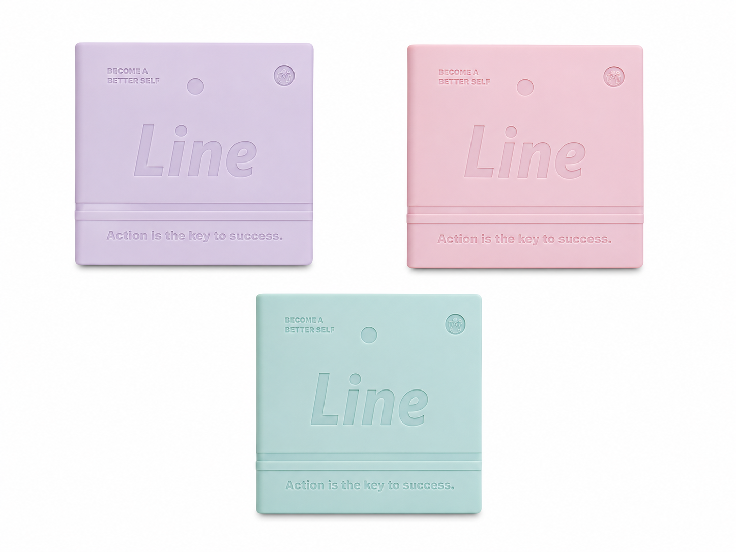 Mini Caderno / Caderneta Line – Capa Dura 10 x 10 cm - Imagem 4