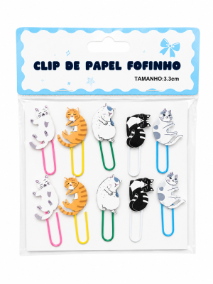 Clips de Papel Decorativos – Modelos Sortidos