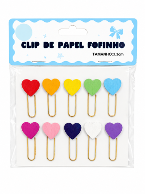 Clips de Papel Decorativos – Modelos Sortidos