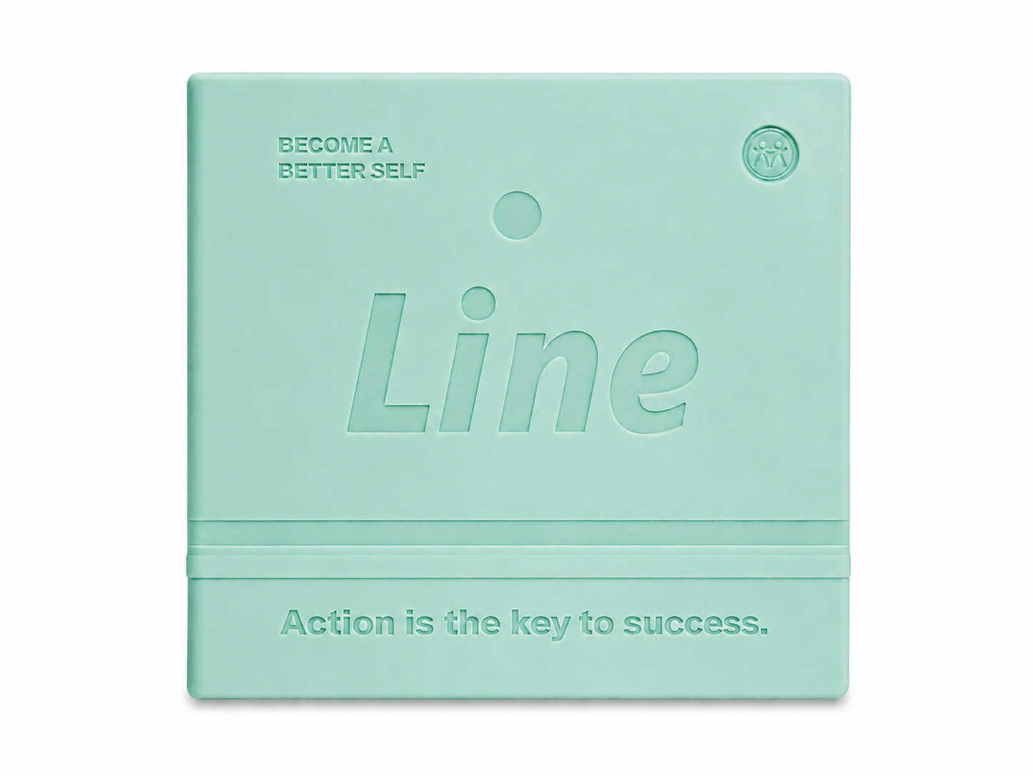 Mini Caderno / Caderneta Line – Capa Dura 10 x 10 cm - Imagem 2