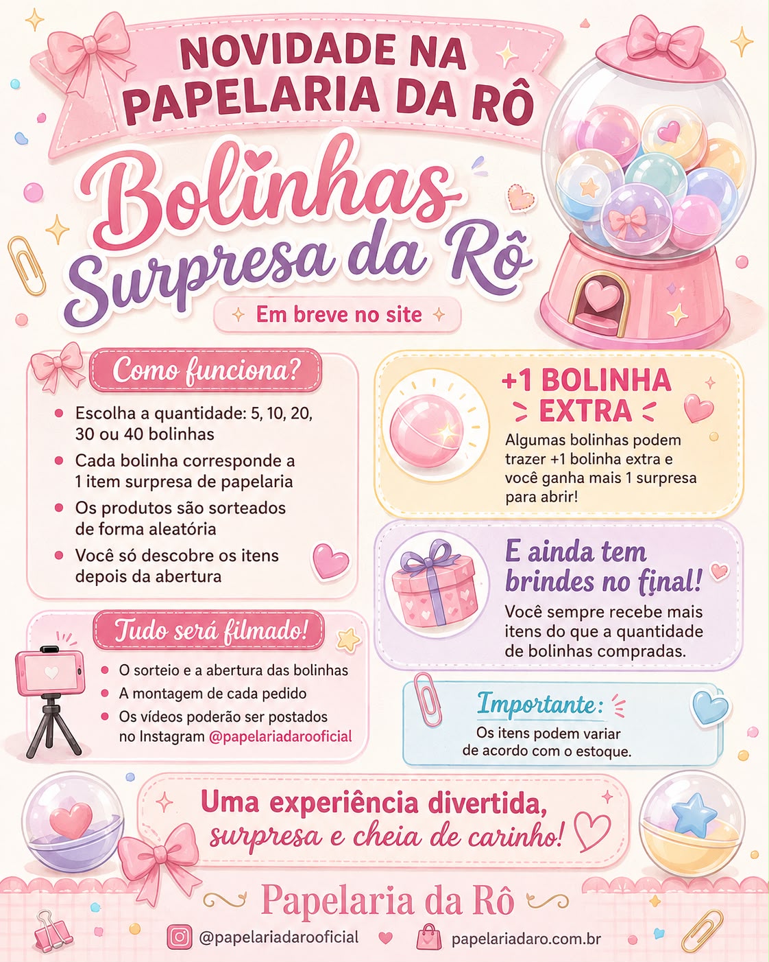 Bolinhas Surpresas da Rô
