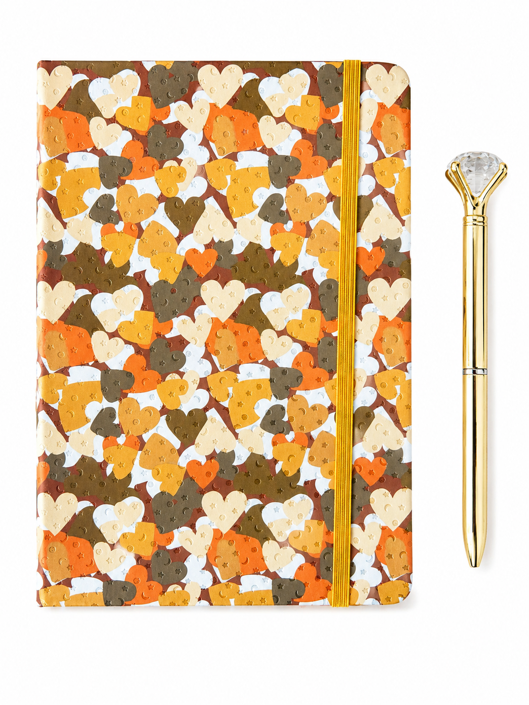 Caderno Tipo Moleskine com Elástico + Caneta de Luxo - Imagem 2